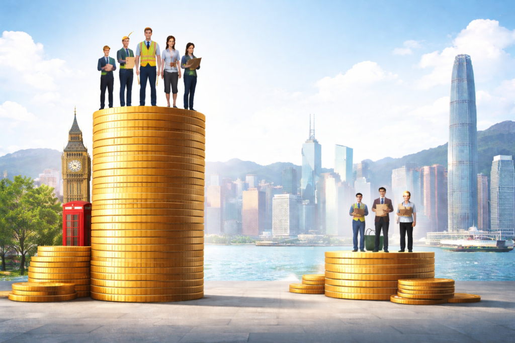 Britain’s Minimum Wage Is Three Times Hong Kong’s. That Is No Accident