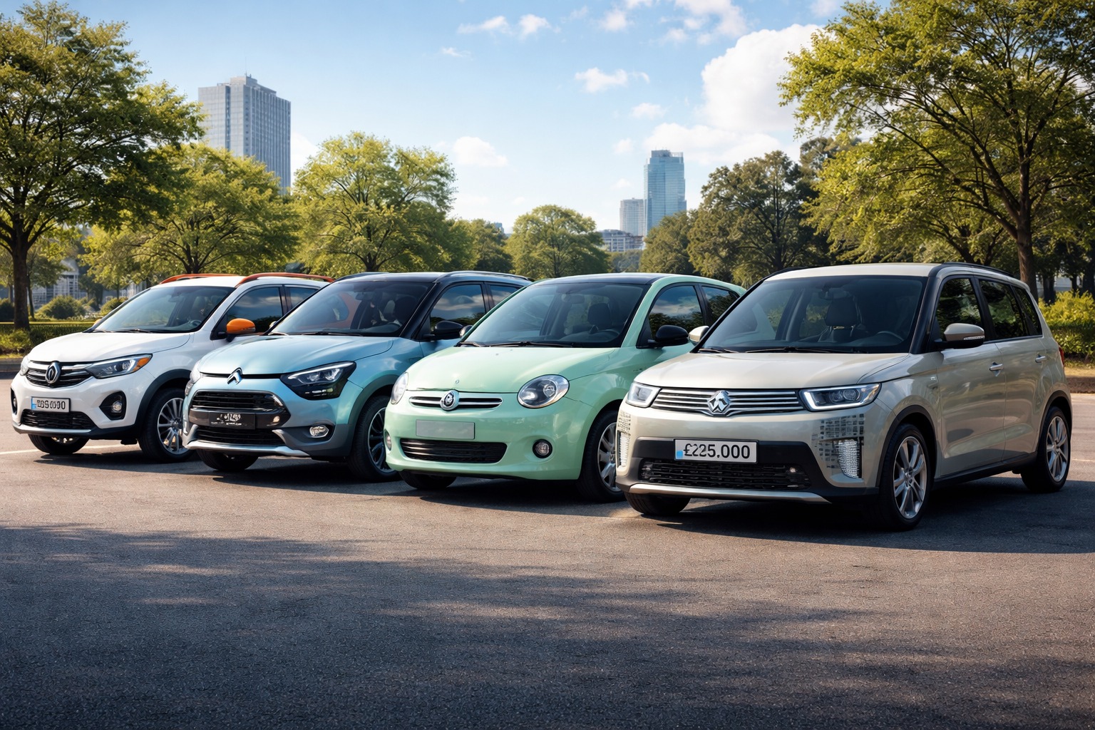 Choosing New Electric Cars Under £25,000
