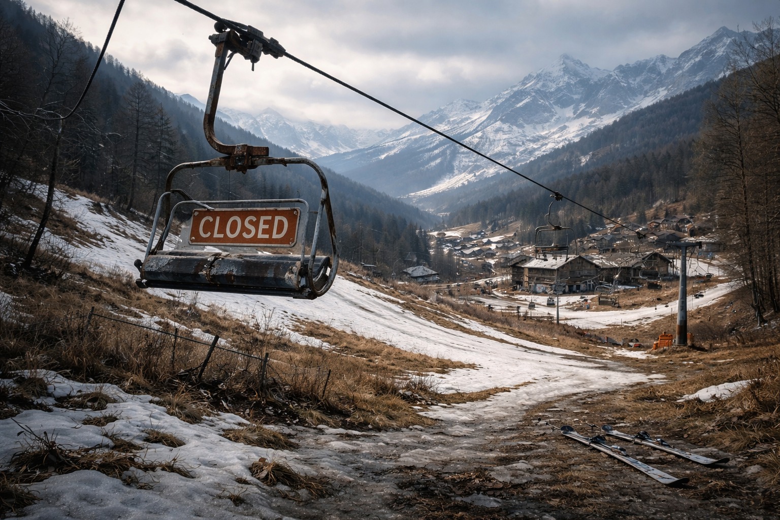 The Crisis of Ski Resorts Amid Global Warming
