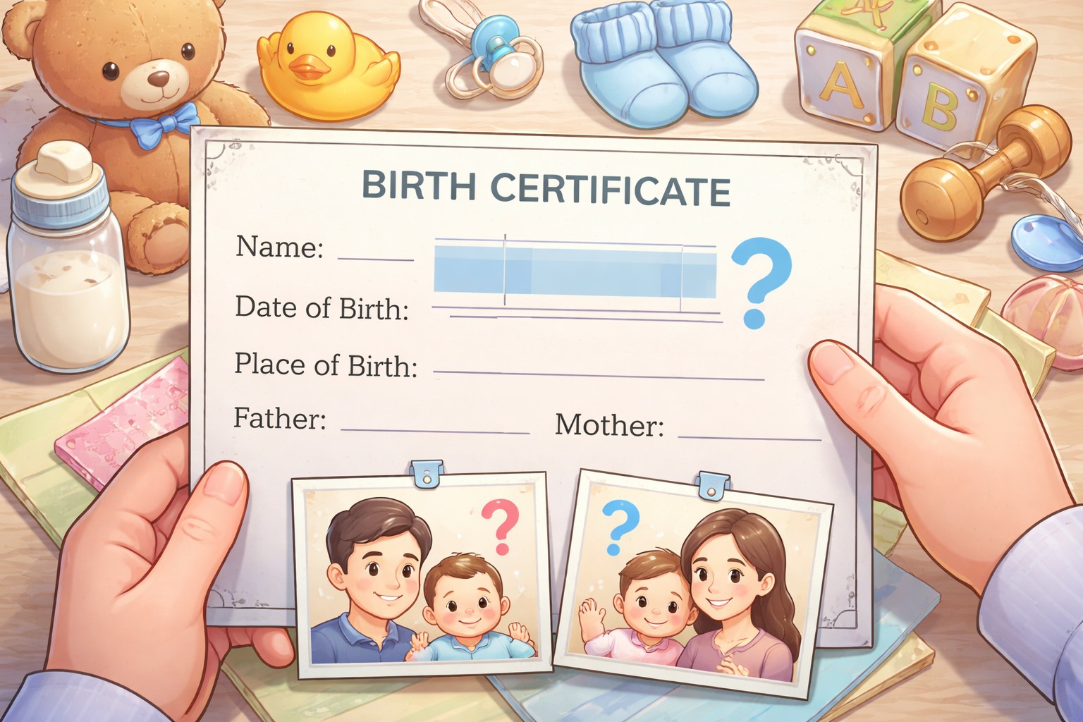 The Dilemma of Surname Choices on Birth Certificates