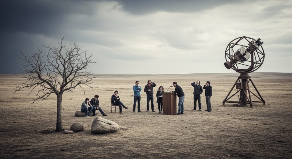 Don't Look Up: Humanity's Choices in Crisis