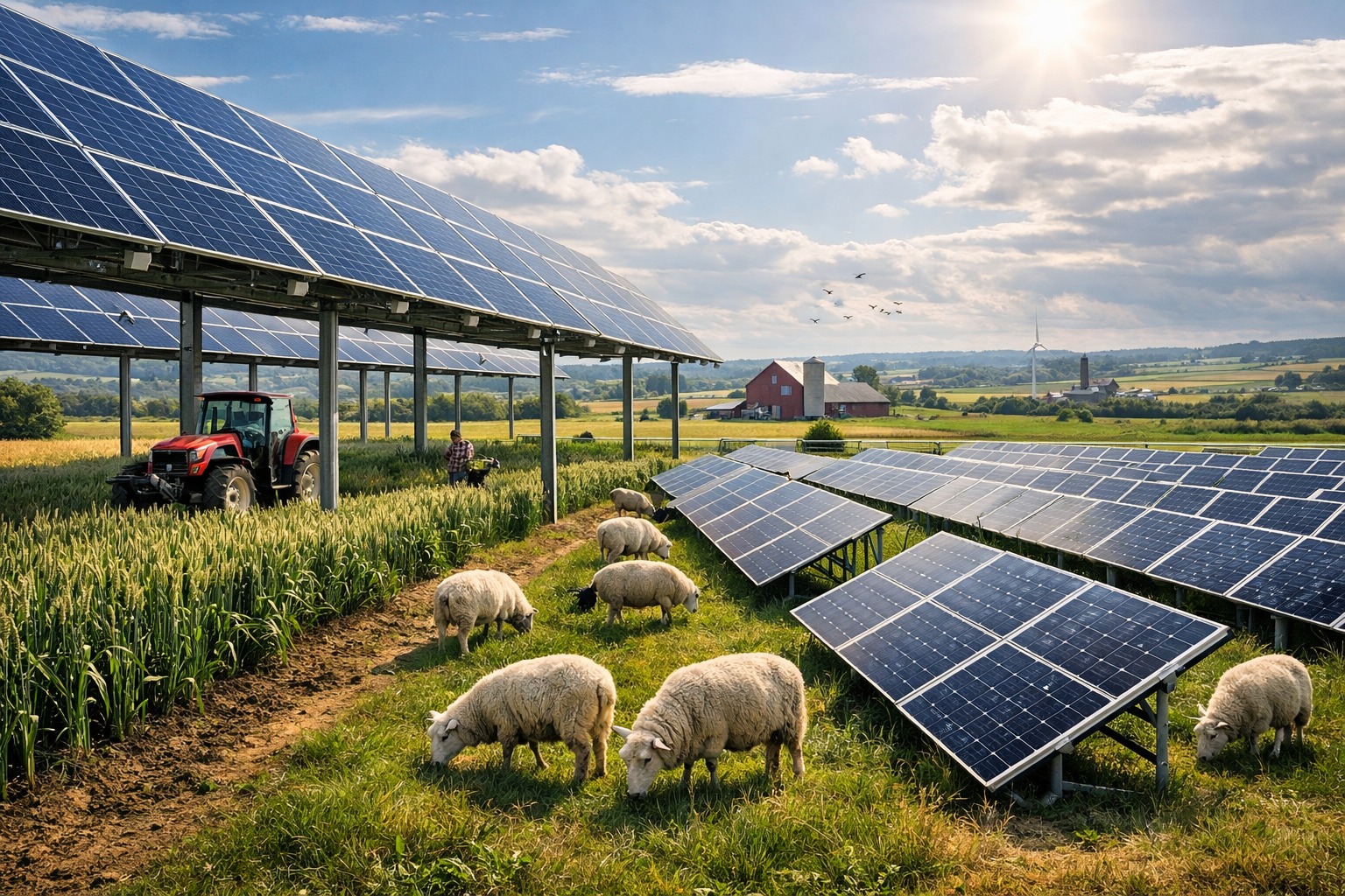 The Future of Agrivoltaics in British Agriculture
