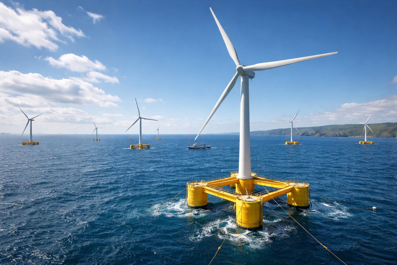 The High Cost and Future Potential of Floating Wind Power