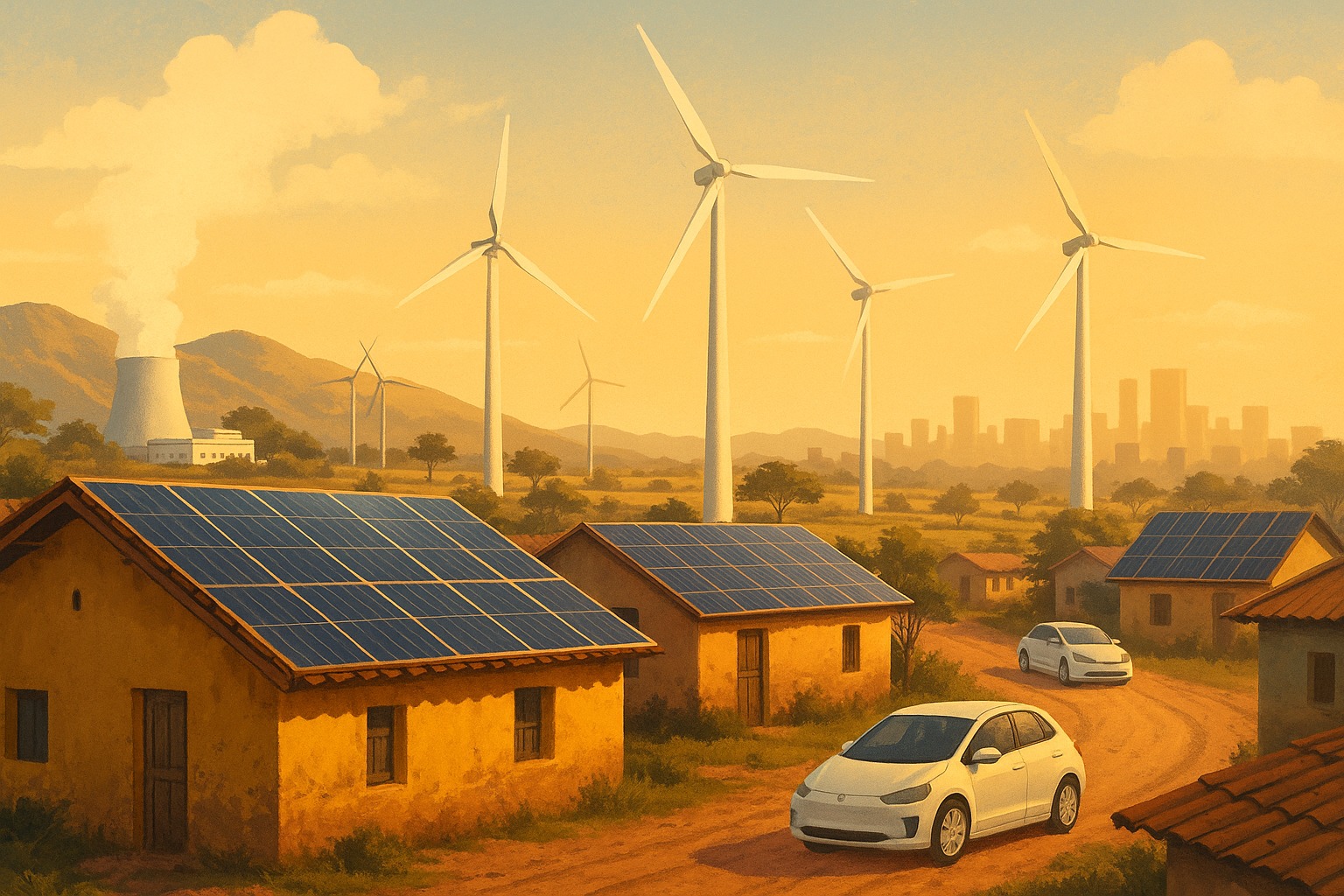 How African and Asian Countries Lead Clean Energy Transition