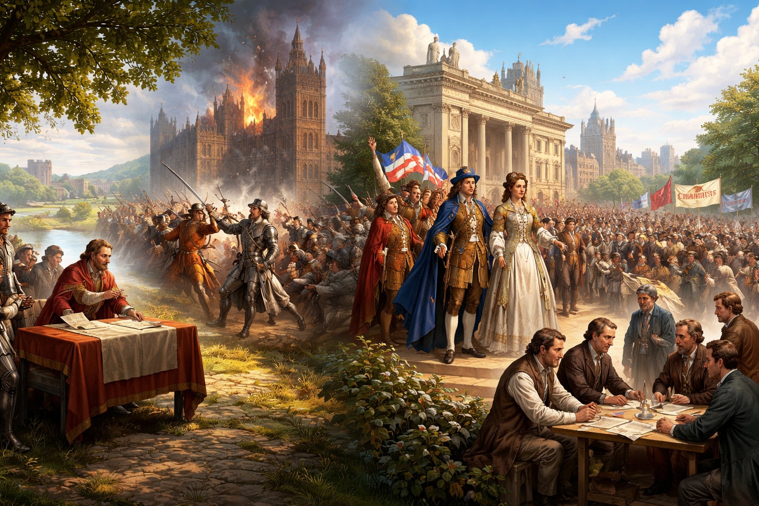 How Britain Became the First Modern Democracy