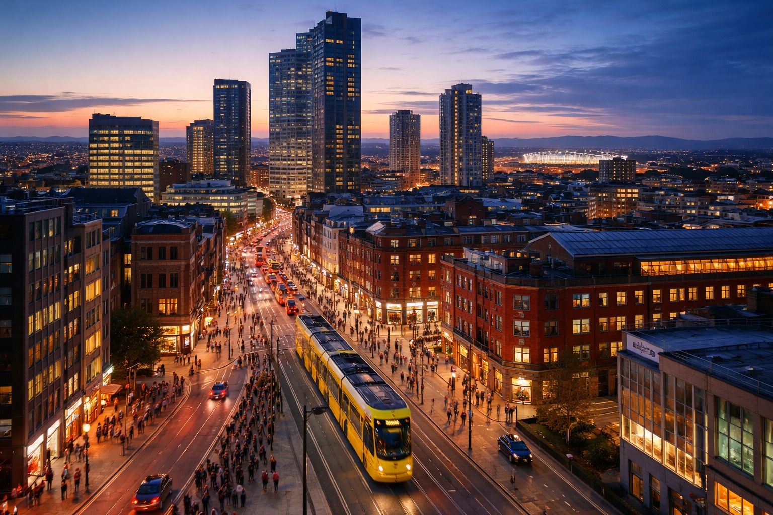 Manchester’s Economic Rise and Appeal to Immigrants