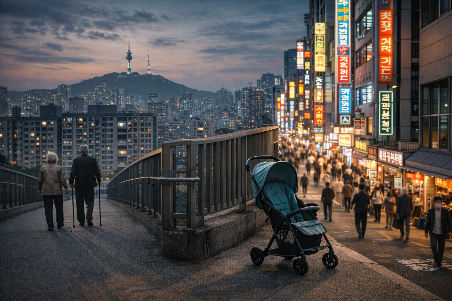 Only Six Great-Grandchildren per Hundred: South Korea and Hong Kong