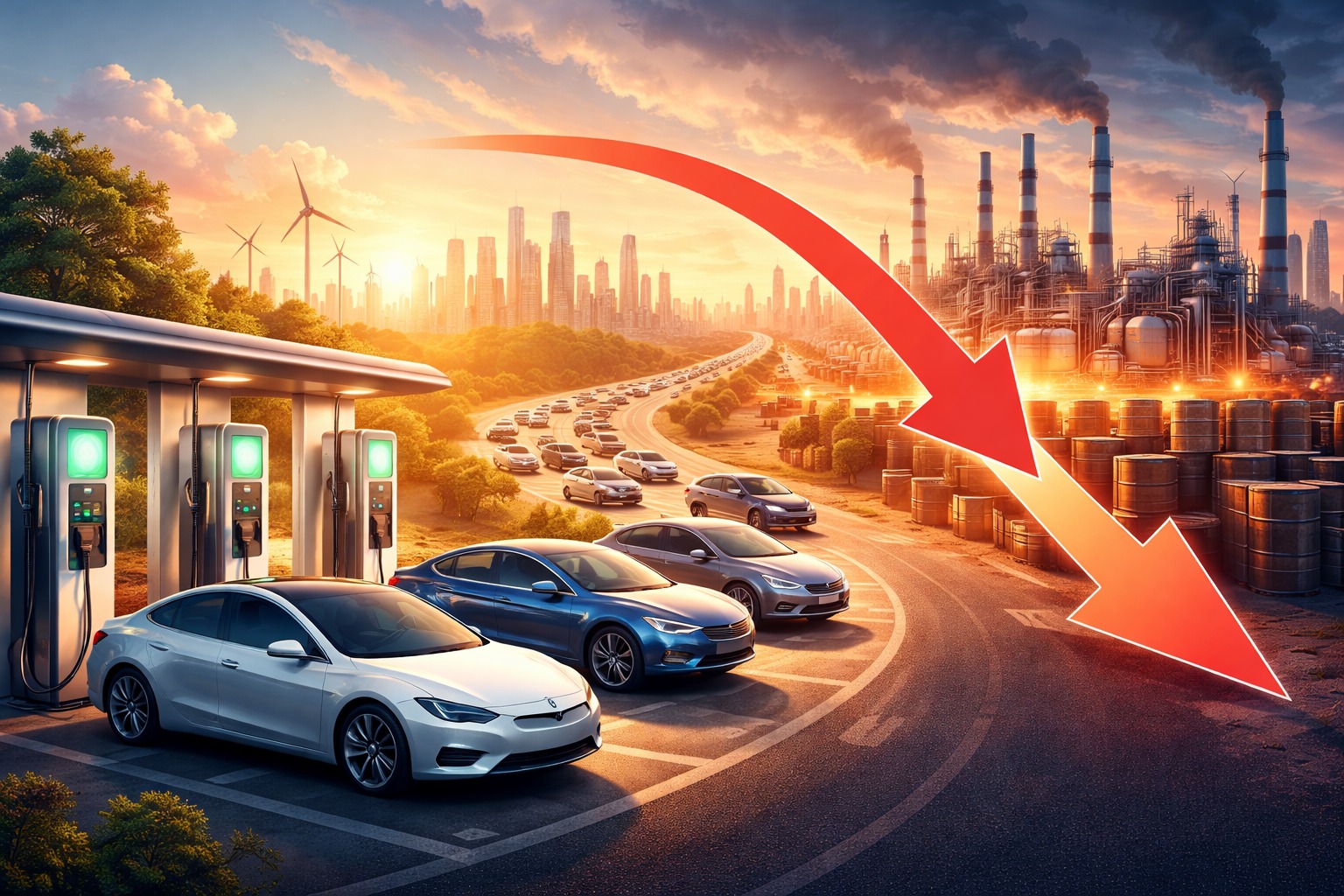 The Real Impact of Electric Vehicles on Oil Demand