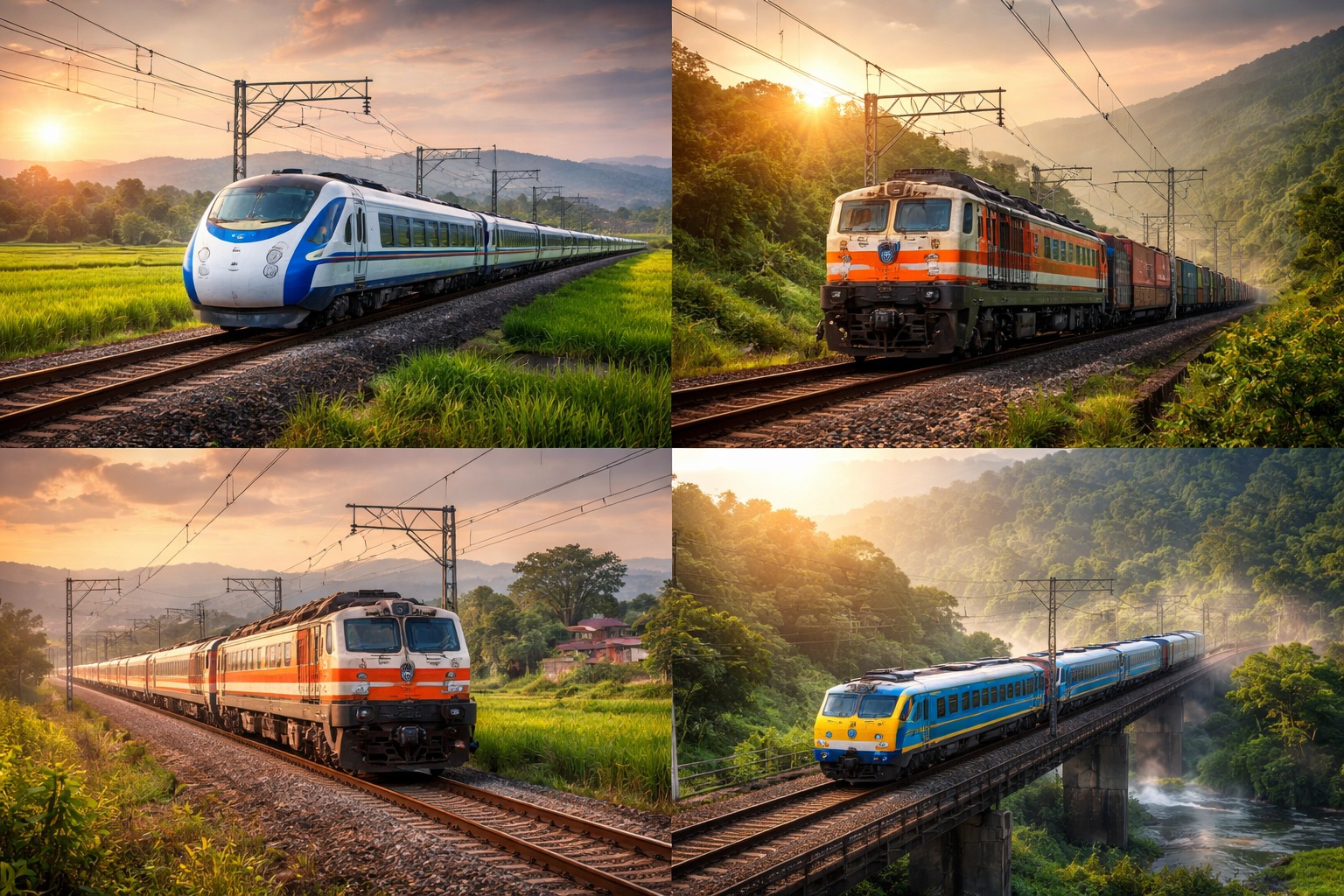 The Remarkable Electrification of Indian Railways