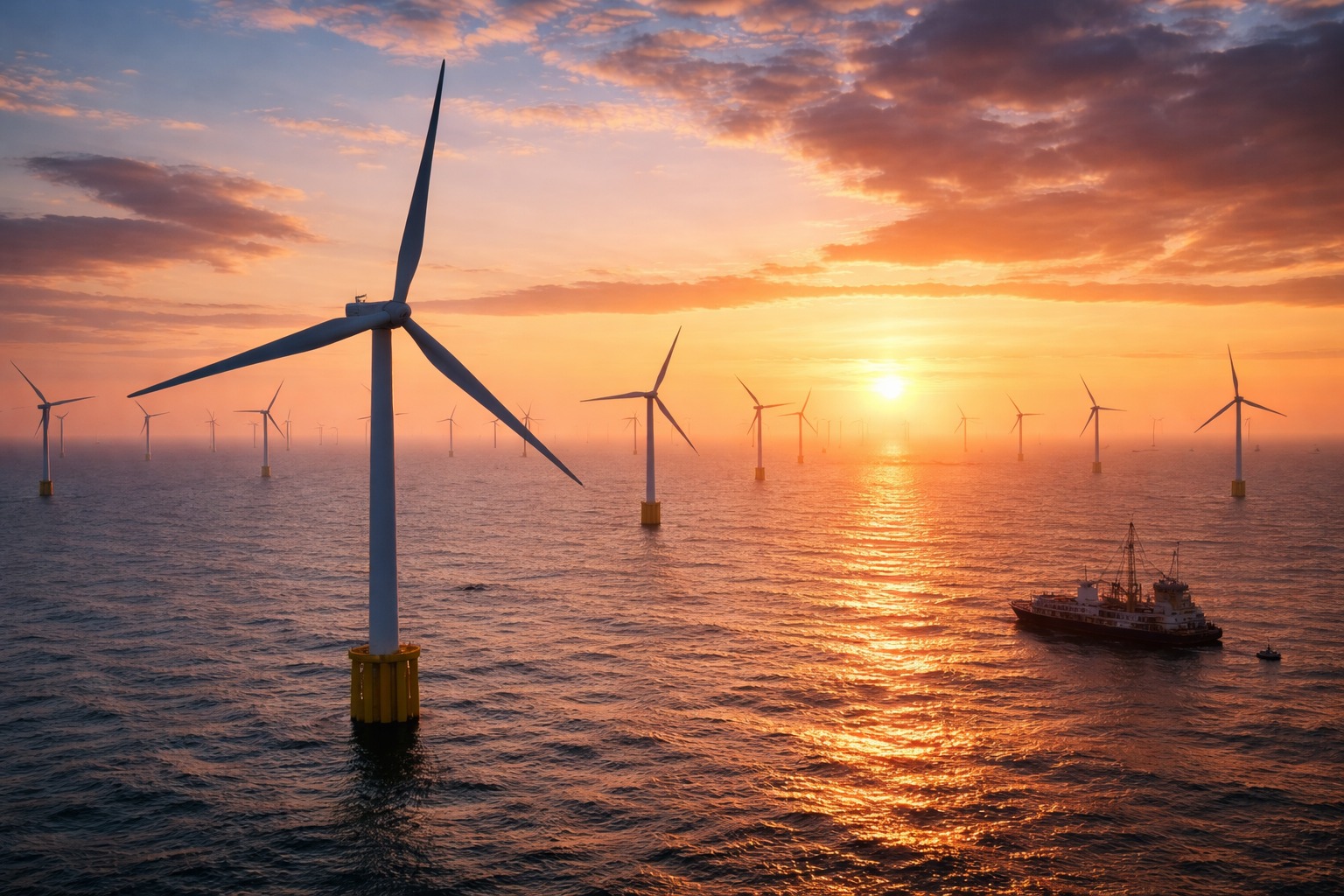 UK Offshore Wind Auction Sets Record, Reduces Energy Costs