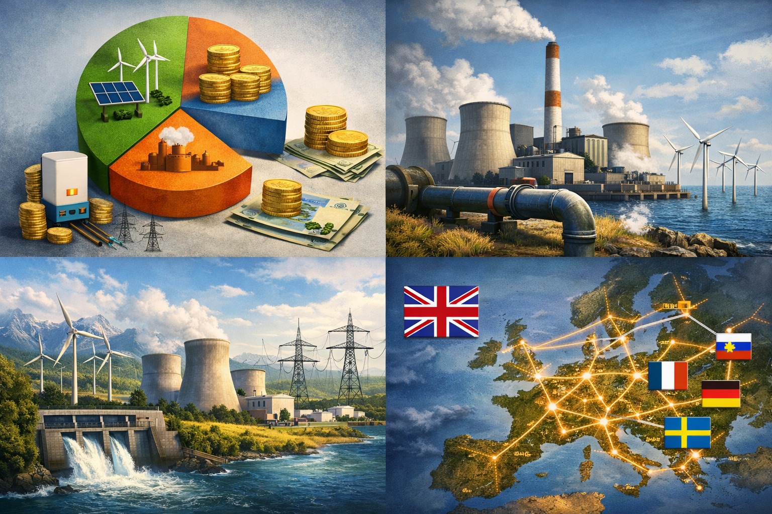 Why UK Electricity Costs Are Four Times Gas Prices